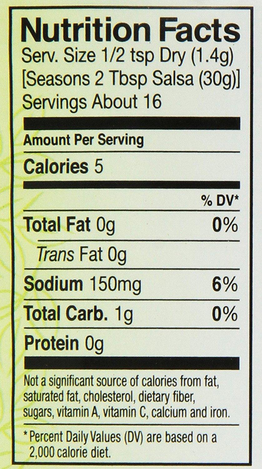 image:imageMrs Wages Chipotle and Garlic Salsa Seasoning Mix Quick and Easy Flavorful Salsa Seasoning Variety of Uses Fresh Flavor 08 oz packet Value Pack of 12Classic Salsa