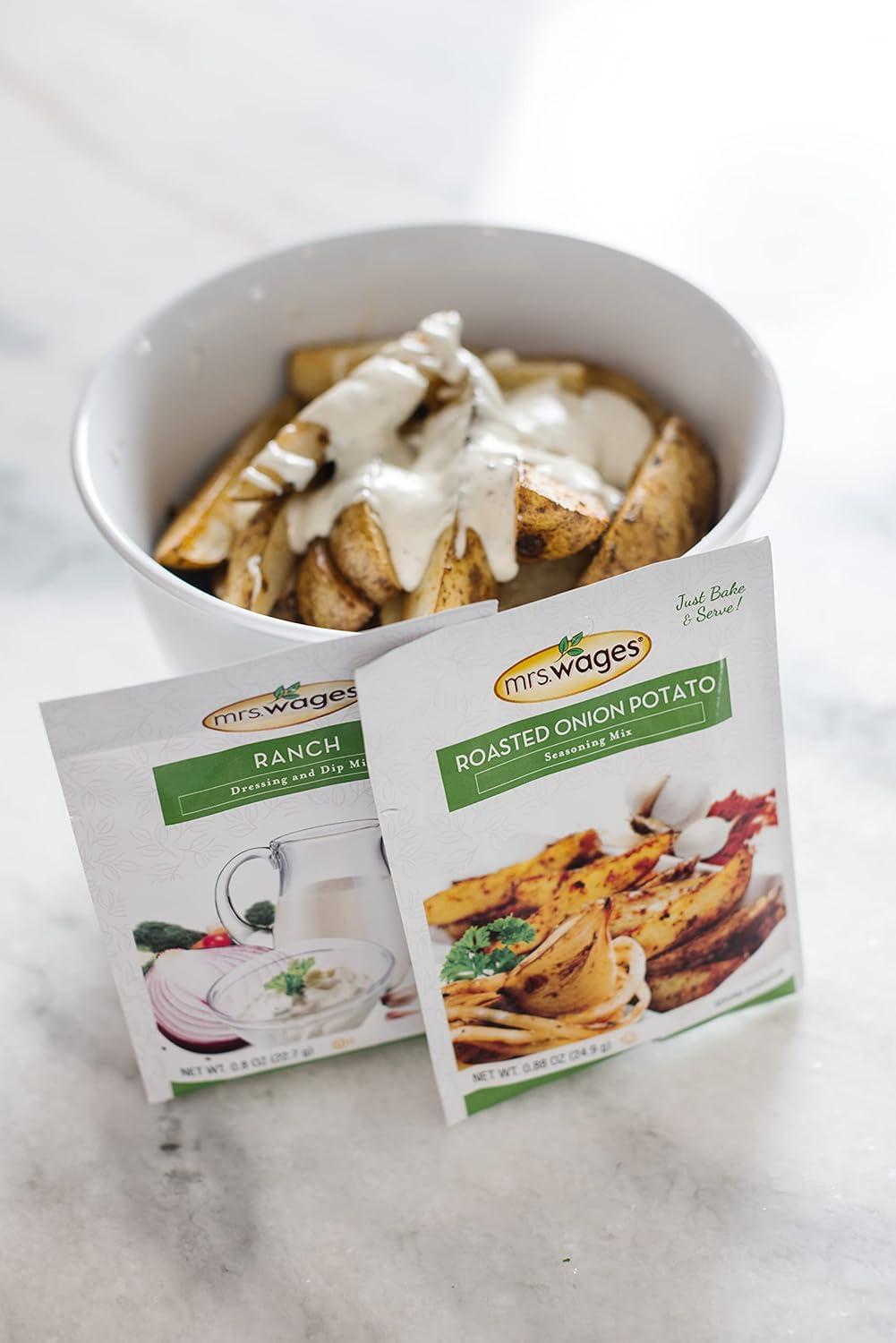image:imageMrs Wages Dressing and Dip Mix Chipotle Ranch 12 Oz Pack of 12Ranch