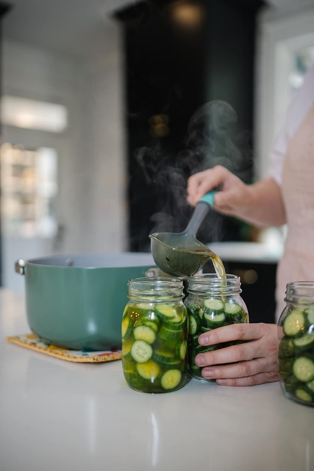 image:imageMrs Wages Medium Spicy Pickles Refrigerator Pickle Mix Quick and Easy SimpleToUse Simple Homemade Pickles Flavorful Spice 185 oz Packet Value Pack of 12Kosher Dill