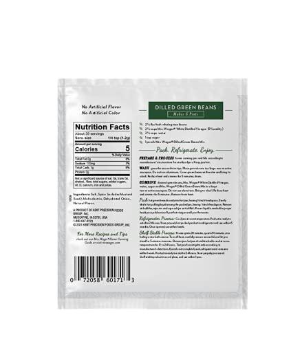 image:imageMrs Wages Medium Spicy Pickles Refrigerator Pickle Mix Quick and Easy SimpleToUse Simple Homemade Pickles Flavorful Spice 185 oz Packet Value Pack of 12Dilled Green Beans