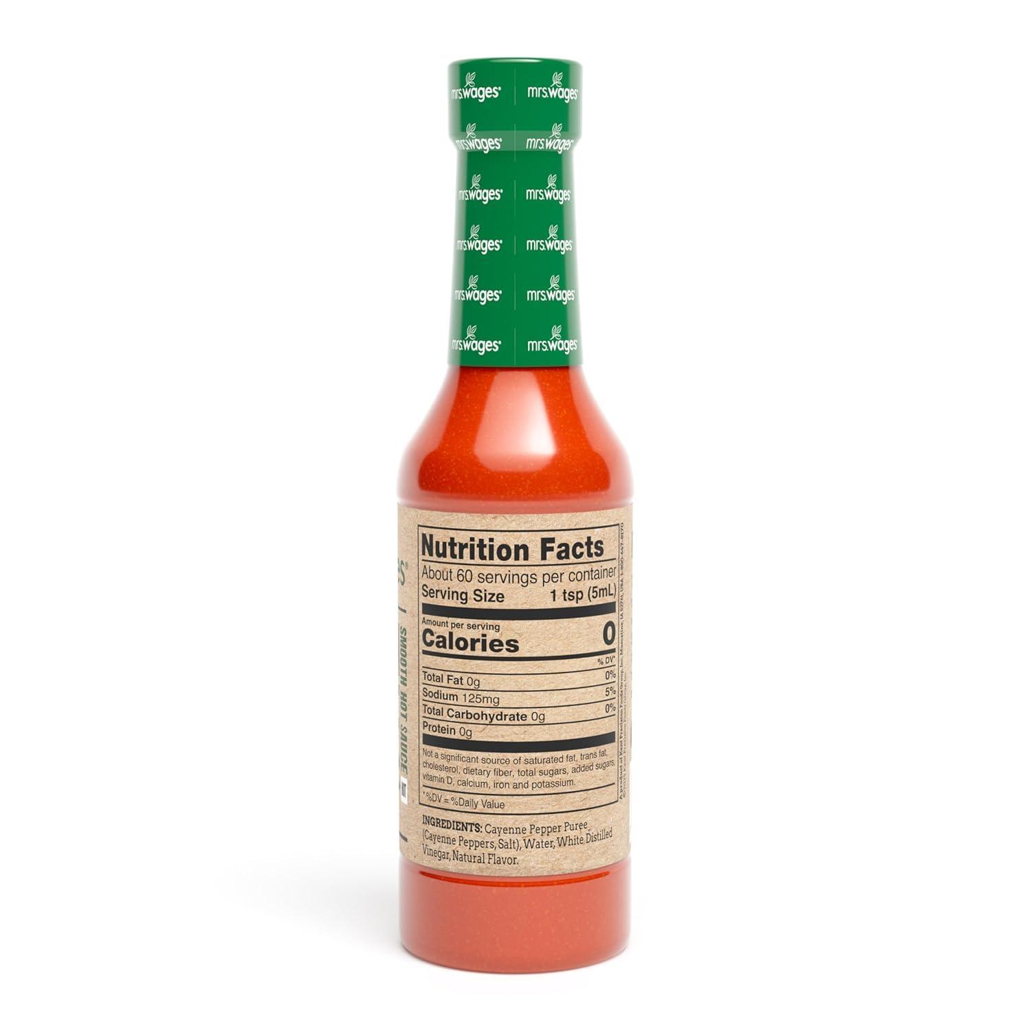 image:imageMrs Wages Original Mississippi Style Spice Sauce Medium Hot Sauce Perfect For Wings Chicken Dip Kabobs Zesty Tangy Cayenne Pepper amp Vinegar Flavorful Heat Smooth Hot Sauce 10 fl oz BottleWestern