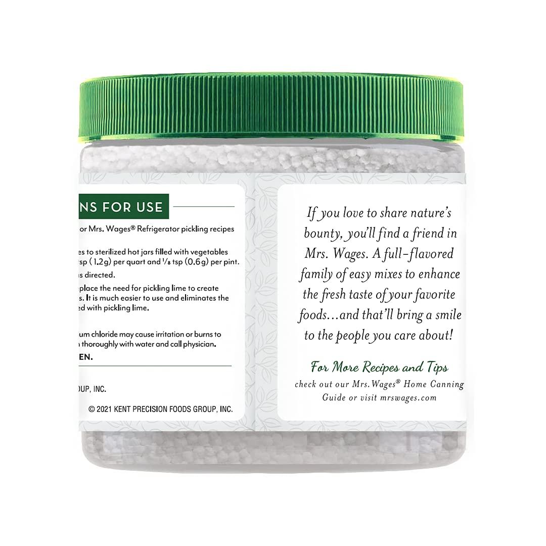 image:imageMrs Wages Pickle Mix Xtra Crunch EasyToUse Fast Results Great Taste amp Crispness Ensures Crunchiness 55 oz Jar Pack of 1Xtra Crunch