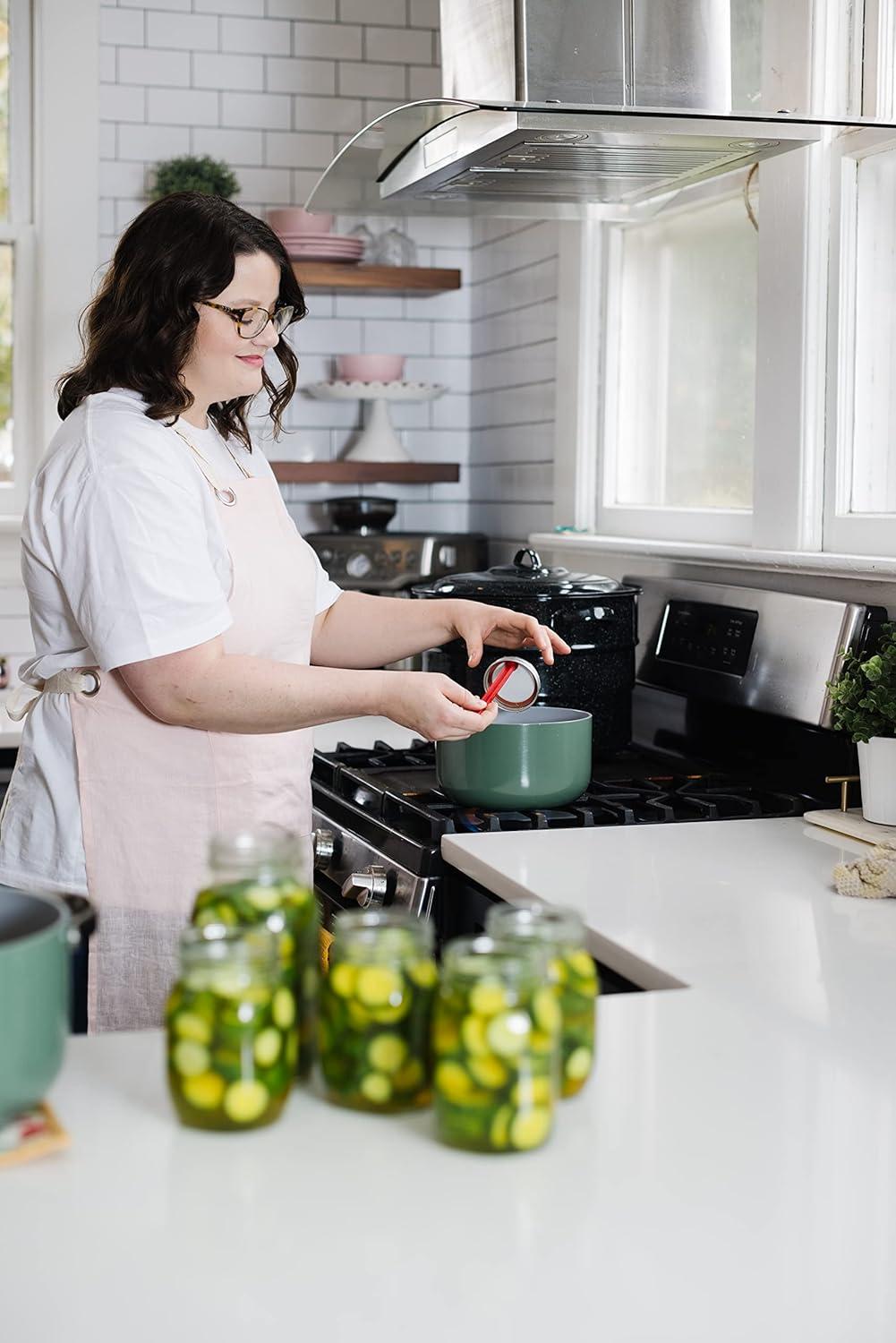 image:imageMrs Wages Zesty Bread and Butter Pickles Quick Process Mix Quick and Easy SimpleToUse Sweet Sour amp Spice Flavor Enhance Pickled Cucumbers 62 oz Packet Value Pack of 12Bread and Butter
