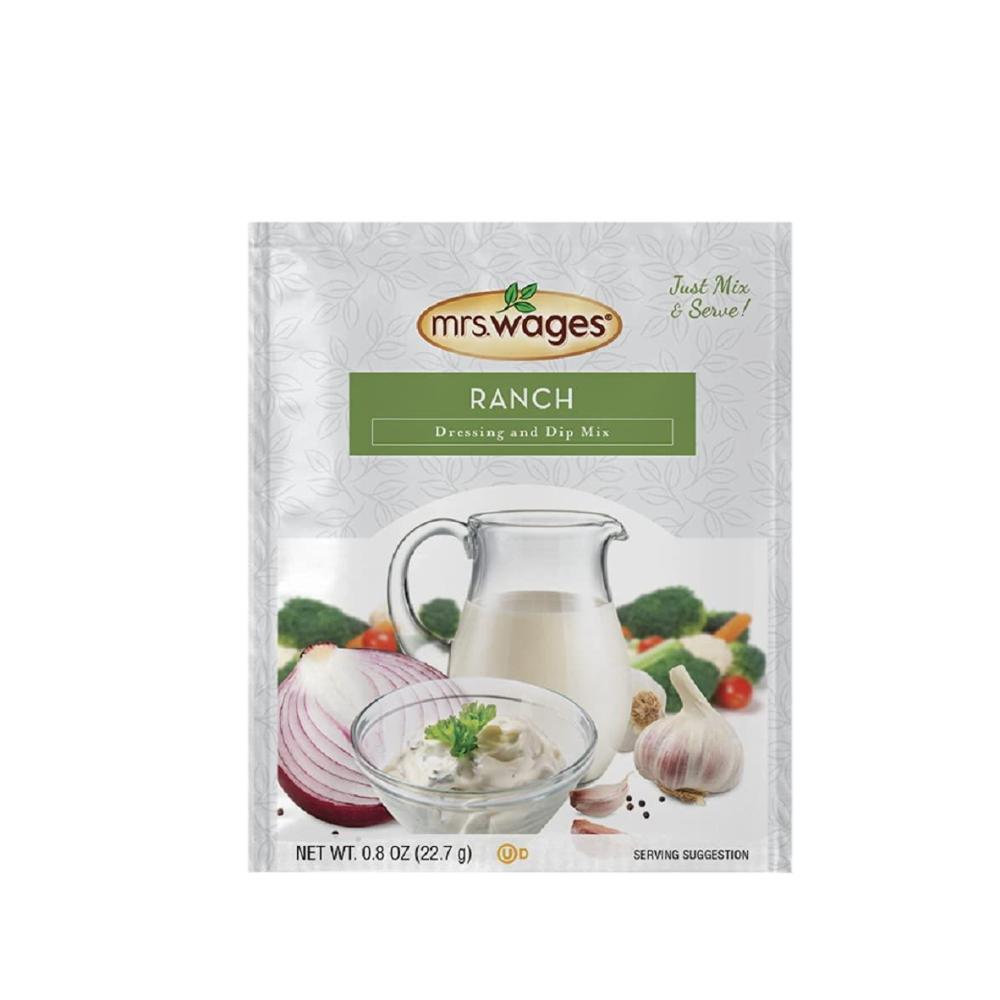 image:imageMrs Wages Dressing and Dip Mix Chipotle Ranch 12 Oz Pack of 12Ranch