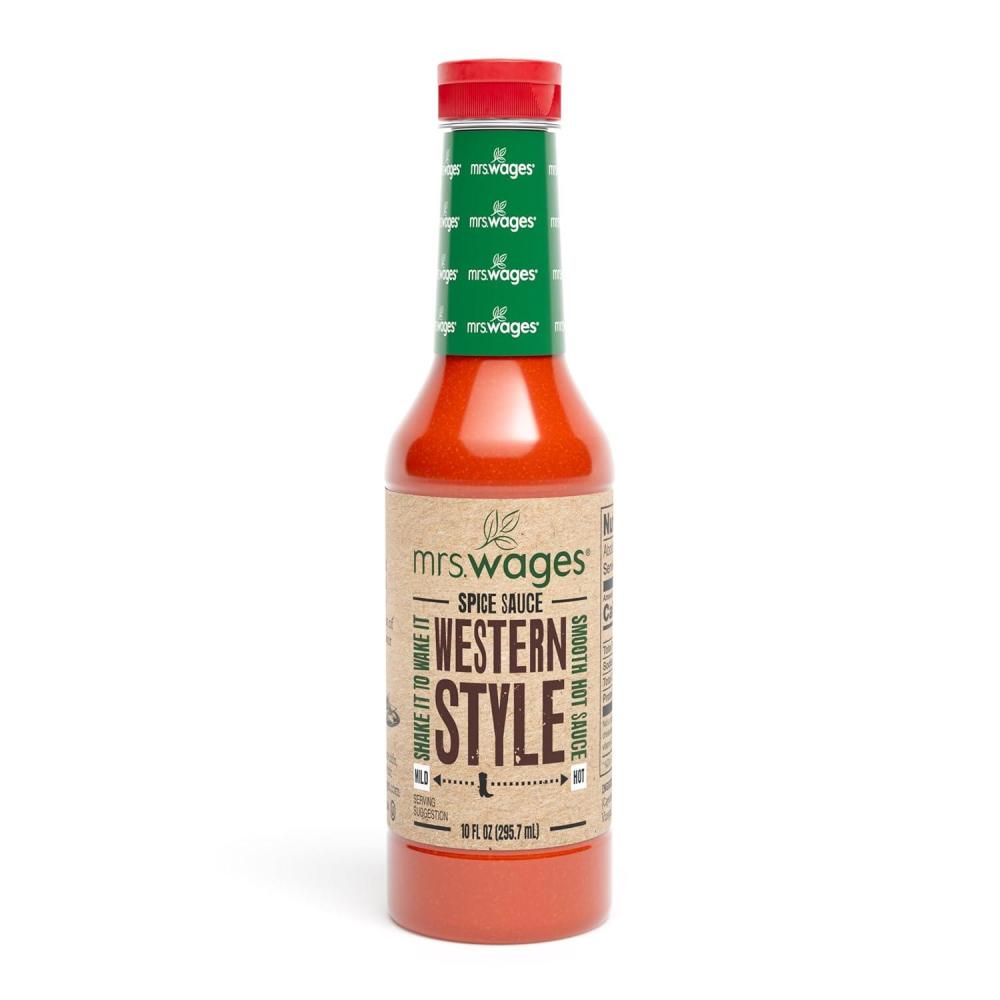 image:imageMrs Wages Original Mississippi Style Spice Sauce Medium Hot Sauce Perfect For Wings Chicken Dip Kabobs Zesty Tangy Cayenne Pepper amp Vinegar Flavorful Heat Smooth Hot Sauce 10 fl oz BottleWestern