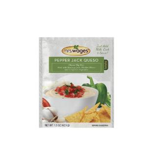 image:imageMrs Wages Cheese Dip Mix Pepper Jack Queso 15 oz Packet Pack Of 12Pepper Jack Queso