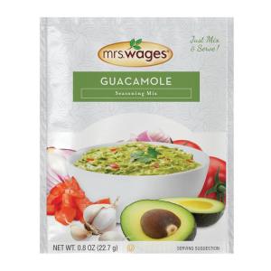 image:imageMrs Wages Chipotle and Garlic Salsa Seasoning Mix Quick and Easy Flavorful Salsa Seasoning Variety of Uses Fresh Flavor 08 oz packet Value Pack of 12Guacamole Seasoning