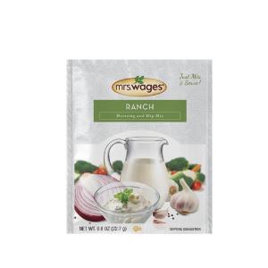 image:imageMrs Wages Dressing and Dip Mix Chipotle Ranch 12 Oz Pack of 12Ranch