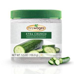 image:imageMrs Wages Pickle Mix Xtra Crunch EasyToUse Fast Results Great Taste amp Crispness Ensures Crunchiness 55 oz Jar Pack of 1Xtra Crunch