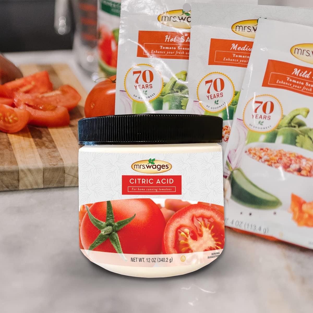 image:imageMrs Wages Fresh Fruit Preserver Protects Color amp Flavor in Fruits Prevents Browning Use on Fresh Frozen or Canned Fruit Shaker Bottle for Easy Use 6 Oz Shaker Bottle Pack of 6Citric Acid