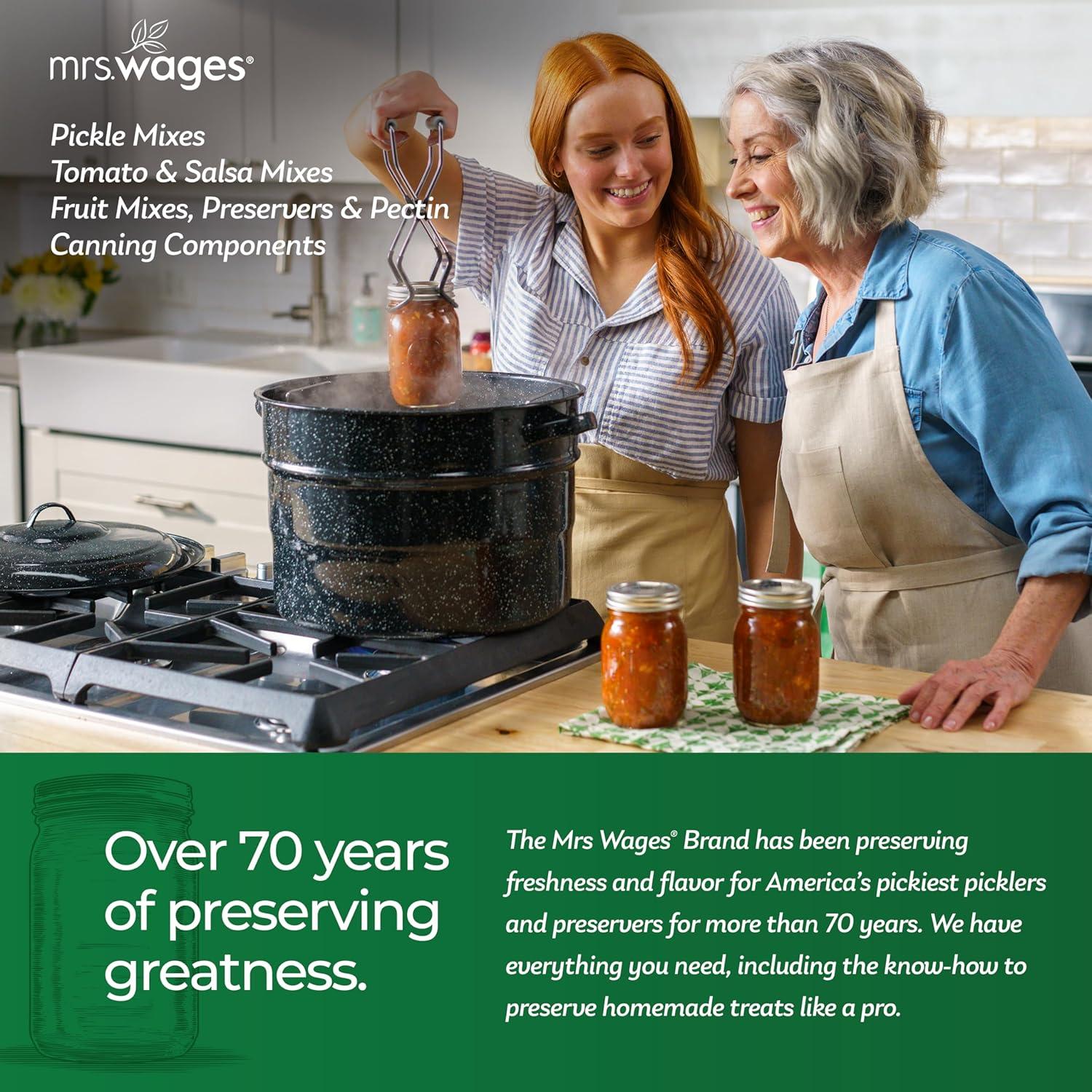 image:imageMrs Wages Fruit Pectin Home Jell EasyToUse Fast Results Homemade Jelly Jams or Freezer Jams 175 oz Carton Value Pack of 12Sugar Free Fruit Pectin