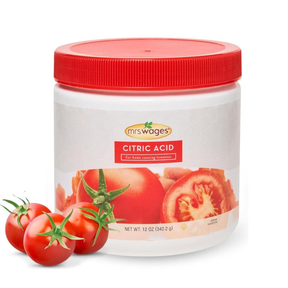 image:imageMrs Wages Fresh Fruit Preserver Protects Color amp Flavor in Fruits Prevents Browning Use on Fresh Frozen or Canned Fruit Shaker Bottle for Easy Use 6 Oz Shaker Bottle Pack of 6Citric Acid