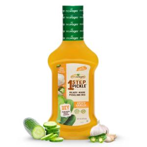 image:imageMrs Wages 1 Step Pickle Bread And Butter Pickling Mix DIY Fresh Pickles in 8 Hours Gluten Free Kosher No Artificial Flavor Each Bottle Makes 2 Pints16 fl oz Bottle VALUE PACK of 6Spicy Garlic