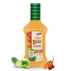 image:imageMrs Wages 1 Step Pickle Bread And Butter Pickling Mix DIY Fresh Pickles in 8 Hours Gluten Free Kosher No Artificial Flavor Each Bottle Makes 2 Pints16 fl oz Bottle VALUE PACK of 6Cherry Habanero