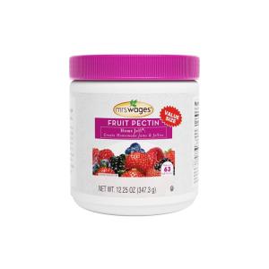 image:imageMrs Wages Fruit Pectin Home Jell  EasyToUse  Fast Results  Homemade Jelly Jams or Freezer Jams  175 oz Carton Value Pack of 12Unflavored
