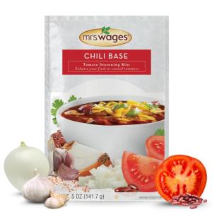 image:imageMrs Wages Tomato Soup Seasoning Mix EasyToUse Simple Homemade Tomato Soup Great Flavor Easy To Freeze or Serve Fresh Naturally Flavored 55 oz Packet Value Pack of 6Chili Base
