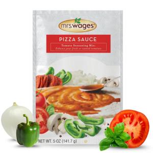 image:imageMrs Wages Tomato Soup Seasoning Mix EasyToUse Simple Homemade Tomato Soup Great Flavor Easy To Freeze or Serve Fresh Naturally Flavored 55 oz Packet Value Pack of 6Pizza Sauce